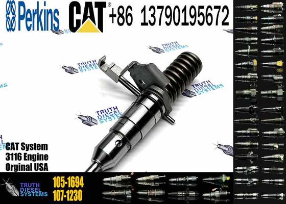 High Quality Common Rail Fuel Injector 102-7038 105-1694 107-1230 for Caterpillar Sprayer Excavator 3116