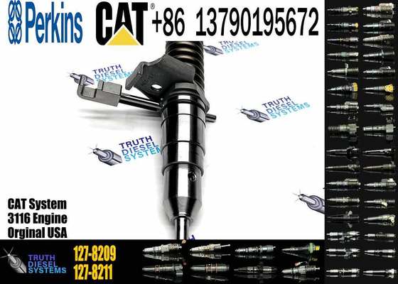 3116 Diesel Engine Fuel Injector 127-8209 1278209 0R-8483 0R8483 127-8211 Excavator Spare Parts for CATERPILLAR E200B 320B