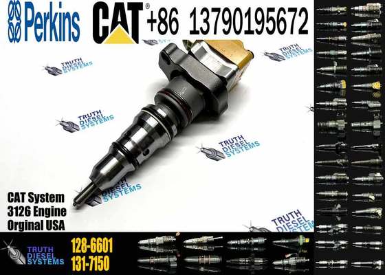 128-6601 178-0199 1286601 Fuel Injector Common Rail Injector for 3126B 3126E Engine 120H 135H Motor Grader 953C 963C Loader