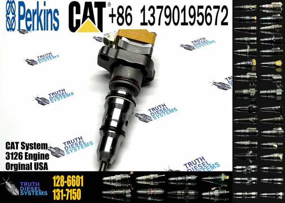 128-6601 178-0199 1286601 Fuel Injector Common Rail Injector for 3126B 3126E Engine 120H 135H Motor Grader 953C 963C Loader