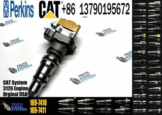 Cat 3126B Engine Common Rail Injector 1697410 diesel Fuel Injector 169-7410 0R-9350 0R9350 10R-9239 10R9239 for Caterpillar