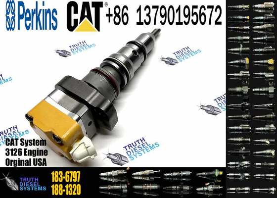 High Performance Diesel Engine Fuel Injector 183-6797 Auto Parts Injection Valves 10R1306