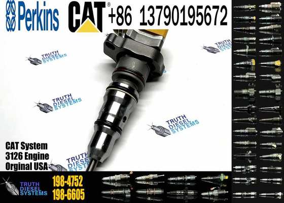 High Quality 3126B Engine Fuel Injector 10R0782 10R-0782 196-4229 1964229 198-4752 diesel Injector Assembly for CAT