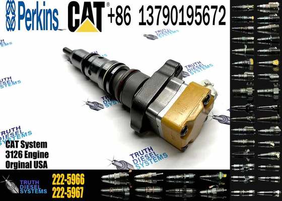 Fuel Injector 10R-0781 198-6605 222-5966 Compatible with Caterpillar CAT Engine 3126B 3126E C7