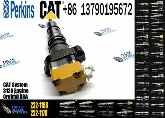Diesel Engine Injector 232-1171 138-8756 222-5963 222-5972 173-4059 232-1168 Caterpillar C3126 Common Rail Injection Valves