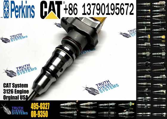 New High Quality Factory Price Common Rail Fuel Injector 495-0327 4950327 for Caterpillar 3126 Engine