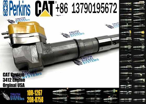 232-1171 10R-1267 Diesel Fuel Injector for Caterpillar 3412E Engine 631D 633D 631G 639D 637D Wheel Tractor 773E Truck 988F II