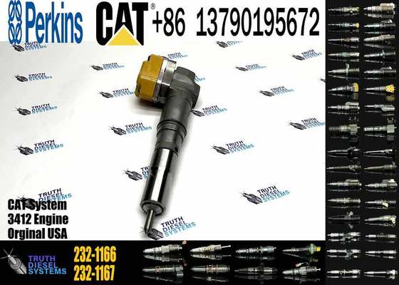 Diesel Fuel Injector 2321183 10R1266 1747526 198-6877 198-7912 232-1166 for Caterpillar Engine 3412
