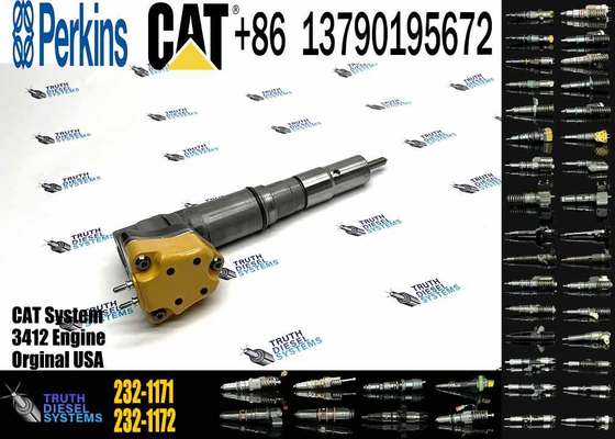 C-A-T3412E Fuel Injector 232-1171,174-7526,198-6877,232-1183,174-7528 for Ca-ter-pillar 3412E diesel Engine
