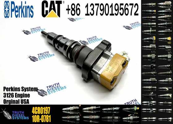 CAT common rail injecto 4CR0197 174-7526 198-4752 is suitable for CAT3126 diesel engine injector assembly