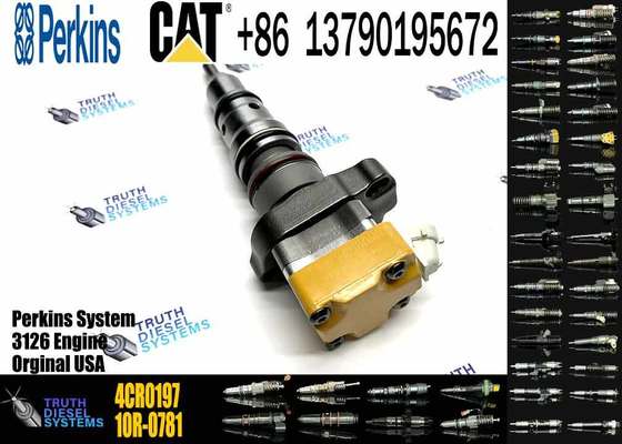CAT common rail injecto 4CR0197 174-7526 198-4752 is suitable for CAT3126 diesel engine injector assembly