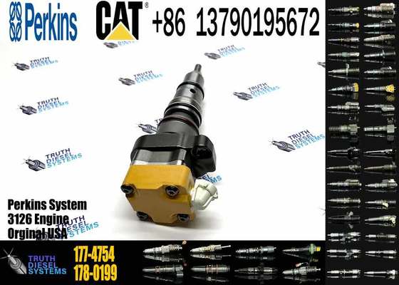 3126B 3126E Fuel Injector Engine Spare Parts 177-4754 1774754 2051285 10R0782 Excavator Parts for CATERPILLAR E322C 325C