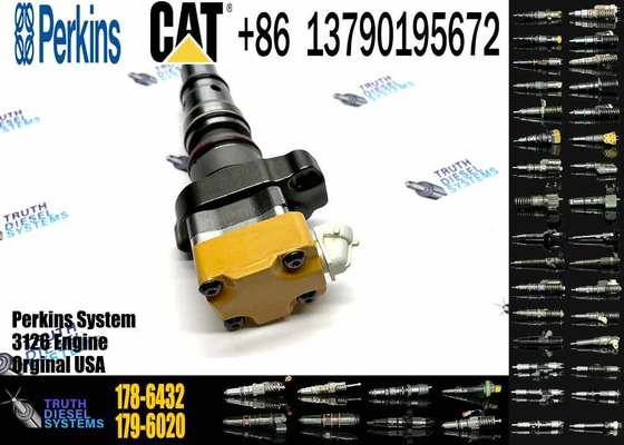 Diesel Fuel Injector for 3216 Excavator 3126E 3126B Common Rail Injector 178-6432 10R-9348 188-1320 10R-9237
