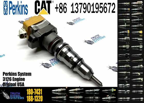 Hot Sell Common Rail Fuel Injector 180-7431 1807431 Diesel Fuel Injector for CAT Caterpillar 3126B Engine