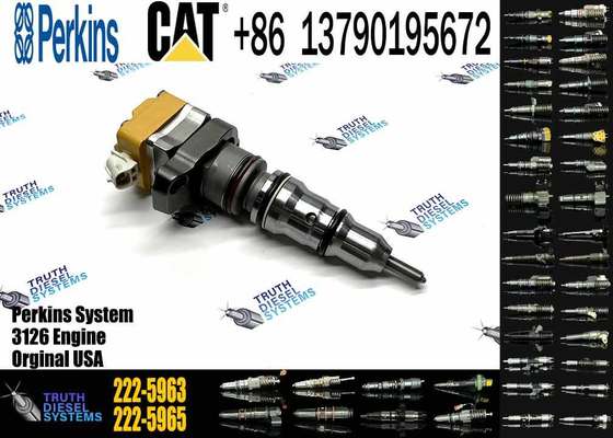 Factory Direct Stable Performance High-quality diesel Engine Injector 222-5963 10R-1262 Suitable for Cat D5n D6n 3126e