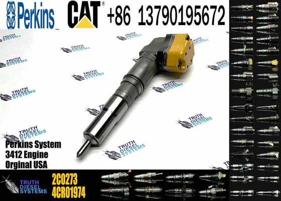 Diesel Common Rail Fuel Injector Nozzle 232-8756 2C0273 4CR01974 for CAT Caterpillar 3412 Engine