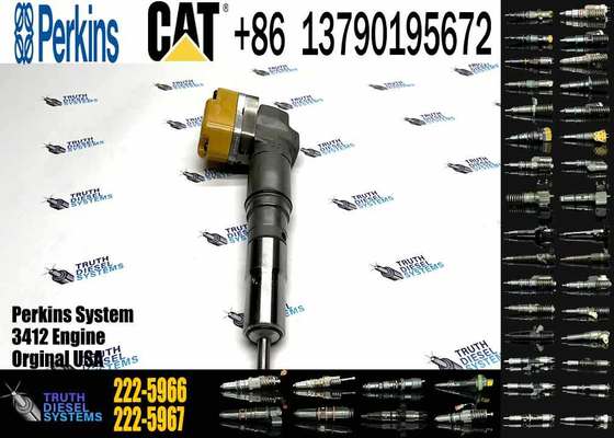 Excavator Accessories Fuel Injector 104-3377 0R-8786 126-0499 222-5966 for CAT 3126B 3126E for Construction Machinery