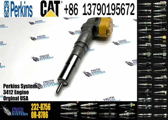 Diesel Common Rail Fuel Injector Nozzle 232-8756 2C0273 4CR01974 for CAT Caterpillar 3412 Engine