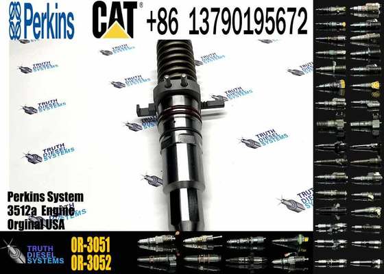 High Quality Construction Machinery Parts Fuel Injector 4P-9075 0R-3051 for Caterpillar 3508 3512 3516 Engine