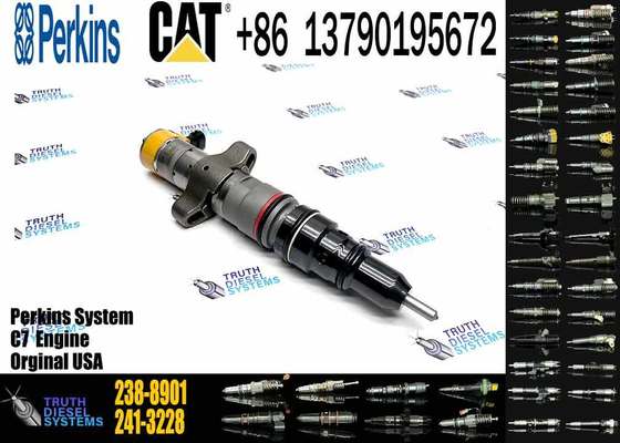 New E324D E325D Excavator Fuel Injector Diesel C7 Engine Nozzle 238-8901 241-3228 241-3238 241-3400
