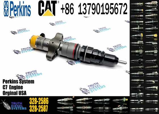 Diesel Fuel Injector 328-2586 for Caterpillar C7 Engine 324D 325D 326D 329D 3282586
