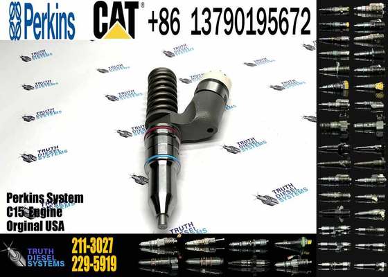 Common Rail Fuel Injector 211-3027 211-3025 211-3028 236-0962 10R-0959 for Diesel Engine C13 C16 C9 C7.1 C15 Excavator 3406 3456