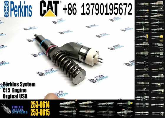 New Common Rail Fuel Injector 10R-8502 211-3025 253-0614 289-0753 for C15 Diesel Engine