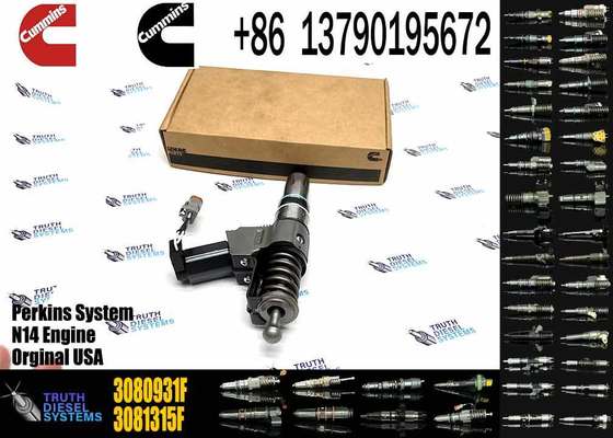 New Stainless Steel Fuel Injector for N14 Diesel Engine (3080931F 3087558F 4307795 6087807)