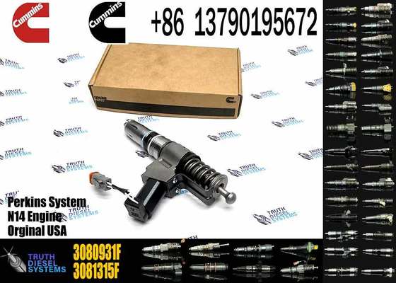 New Stainless Steel Fuel Injector for N14 Diesel Engine (3080931F 3087558F 4307795 6087807)