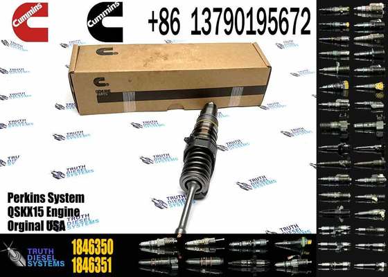 4903455 1764366 18346351 1846348 1846350 Diesel Engine Parts Fuel Injector For Cummins QSX15 ISX15 X15