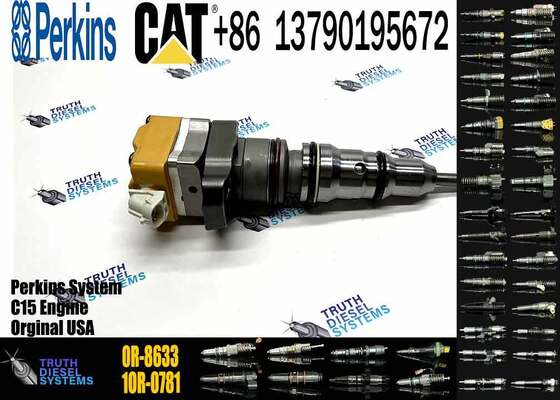 0R-8633 162-0218 Diesel Fuel Injector 1620218 0R8633 for Engine 3508B 3512B 3516B