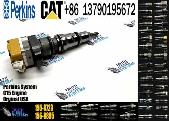 Hot Sell Common Rail Fuel Injector 155-8723 20R-5392 169-7408 Diesel Fuel Injector for CAT Caterpillar 3126B Engine