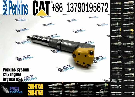 Fuel Injector 174-7526 232-1171 232-1183 20R-0758 10R-1267 10R-1266 1747526 20R-0758 for CAT 3412 3408 Engine