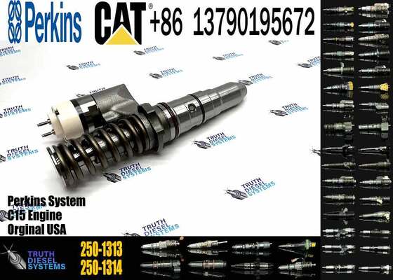 Fuel Injector 250-1313 386-1757 2501313 for C12 3516B 3512B Construction Machinery Parts
