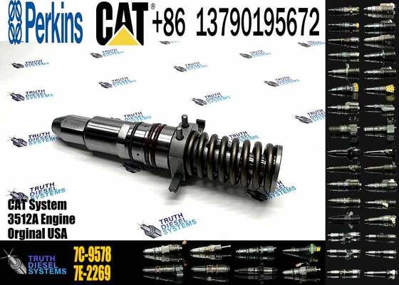 Diesel Engine 3508 3512 3516 3524 Common Rail Fuel Injector 7C-4174 4P9075 4P-9075 7C-4175 7C-9576 7C-9577 7C-9578