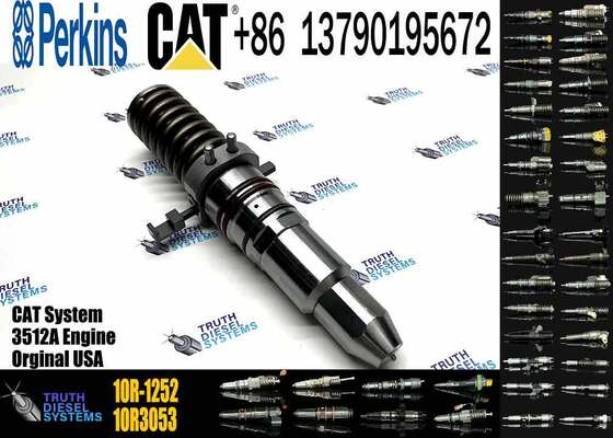 Remanufactured Diesel Fuel Injector 111-3718 0R-8338 224-9090 10R-1252 for Engine 3508/3512/3516