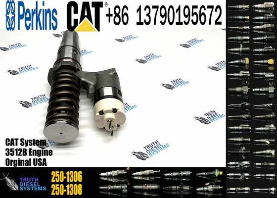 For Cat Diesel Engine 3508 3512B Injection Valves-Fuel Injector Assy 2501306 250-1306