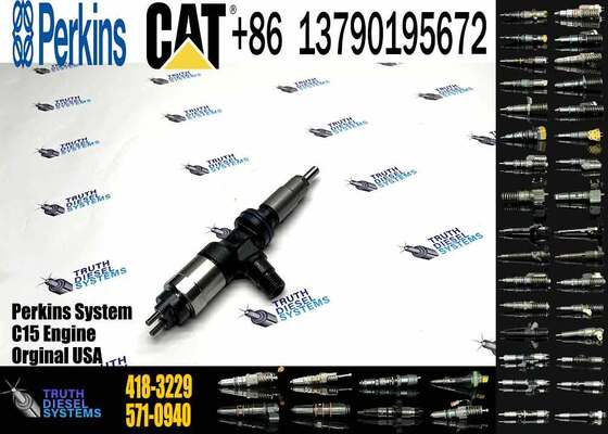 Excavator Parts Diesel Common Rail Injector 295050-0421 370-7287 3707287 295050-1810 418-3229 4183229