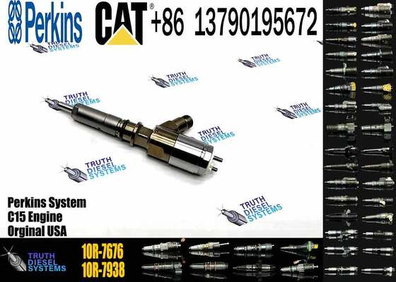 EexcavaStart Diesel Fuel Injector 326-4740 10R-7676 C4.2 312D 315D 318D 319D Excavators Durable Precise Easy Install
