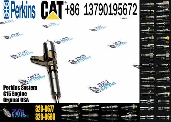 Parts CAT 320DL 323DL C6.6 Engine Fuel Injector 3200677 320-0677 3200680 320-0680