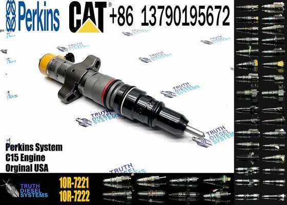 Excavator Diesel Common Rail Inyector 387-9434 10R-7221 C9 Fuel Injector for Cater-pillar C9 Cat Engine