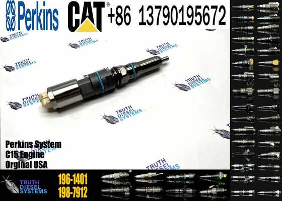 New 196-1401 Fuel Injector for Caterpillar Parts 177-4754 177-4752 for Machinery Repair Shops