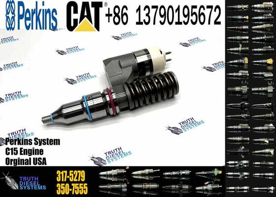 New Condition C12 Engine Diesel Fuel Injector 10R-0961 212-3469 203-3464 317-5279 350-7555 for Excavator Parts