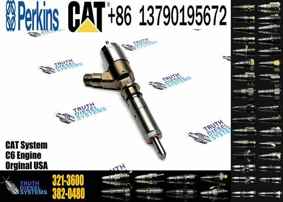 New Diesel Common Rail Injector 2645A745 321-3600 10-R7938 Injector for Excavator 320D Engine C7 C9 C6.6