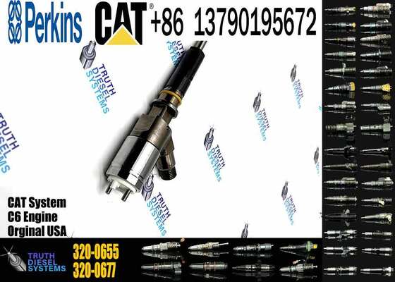 Excavator Engine Parts C4.2 C6.4 C6.6 Engine Fuel Injector 320-0655 320-0680 326-4756 320-0677 320-0690 326-4700 Injector diesel