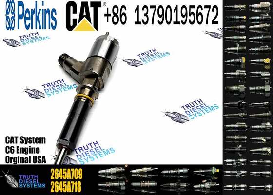 New Diesel Fuel Injectors 282-0490 2645A709 382-0480 306-9380 2645A734 320-0680 for Caterpillar C6.6 Excavator Truck Engine