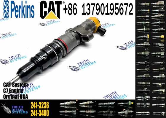 Brand New Unused Caterpillar C7 Fuel Injector 241-3238 241-3239 241-3400 10R-4763 for Construction Machinery Parts Made in China