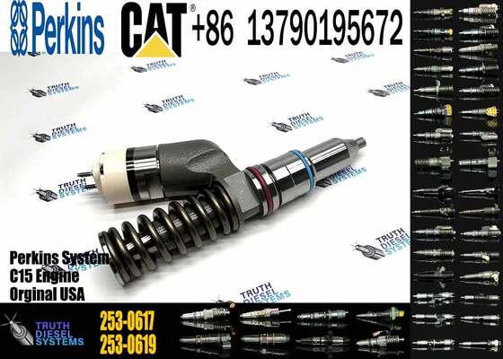Excavator Part Fuel Injector Assembly 618-0751 253-0617 374-0751 6180751 2530617 3740751 for Engine C15 C18 C27 C32 CAT