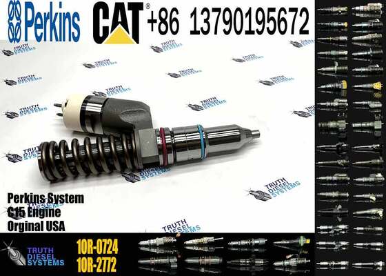New Diesel Engine Injector 276-8307 374-0705 1OR-0724 253-0597 1OR-9787 20R-8048 Steel for Caterpillar C18 C15 Common Rail