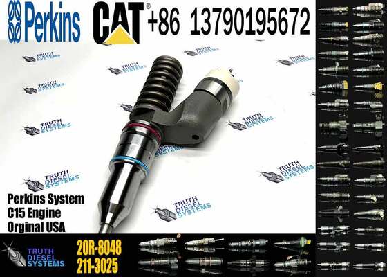 Excavator Injector 20R8048 20R-8048 3658156 365-8156 for C18 Engine Parts Diesel Nozzle Assembly